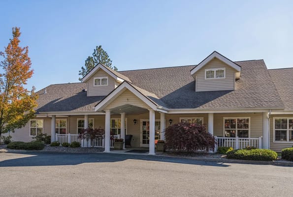 Exterior view of Avista Senior Living Spokane facility