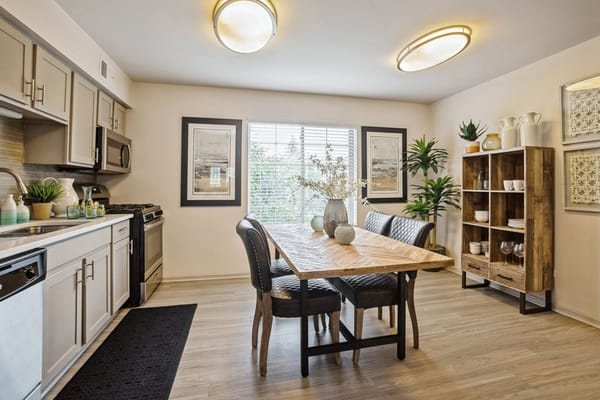 Bright and modern kitchen area in the facility