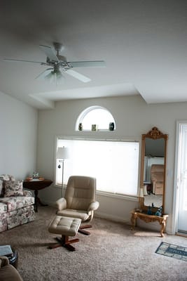 Cozy living room with comfortable seating