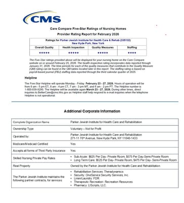 Parker Jewish Institute for Health Care and Rehabilitation