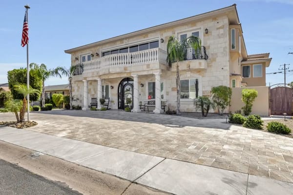 Exterior view of the main building of Leti’s Home Senior Living
