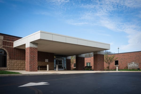 Entrance to Westminster Village Muncie facility