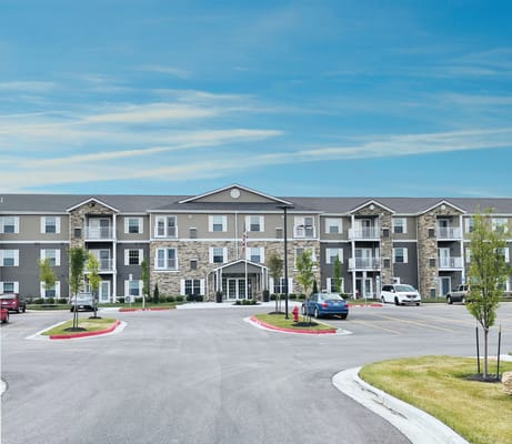 Exterior view of the Connect55+ Shawnee facility