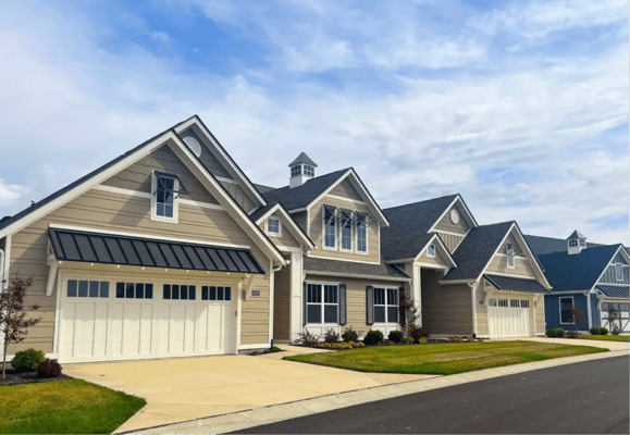Exterior view of a senior living facility