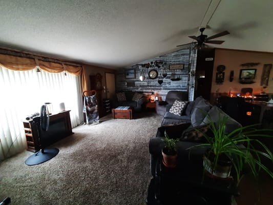 Cozy lounge area with comfortable seating