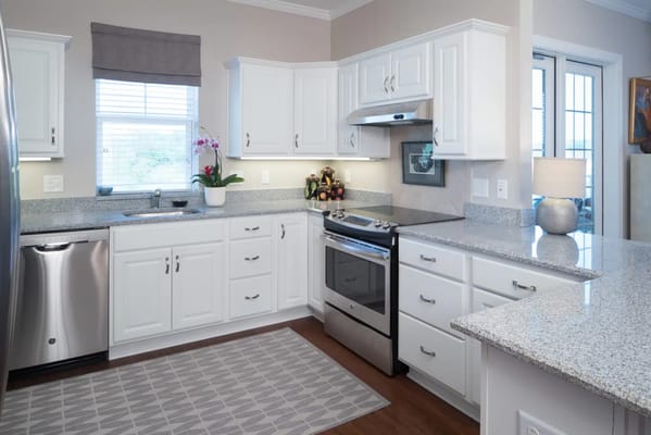 Bright kitchen area in a residence