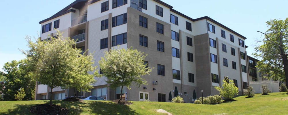 Exterior view of Cherry Hill II assisted living facility