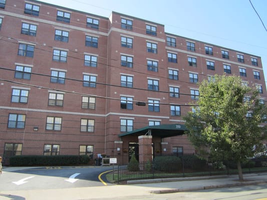 Exterior view of Monsignor Neagle assisted living facility