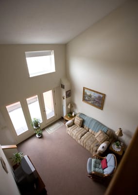 Interior view of a cozy living area