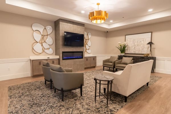 Interior common area with seating and decor