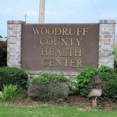 Signage for Woodruff County Health Center
