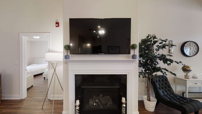 Interior view of a cozy living space