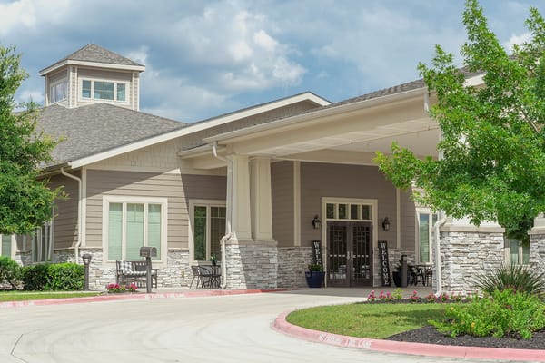 Exterior view of the Grand Brook Memory Care facility.