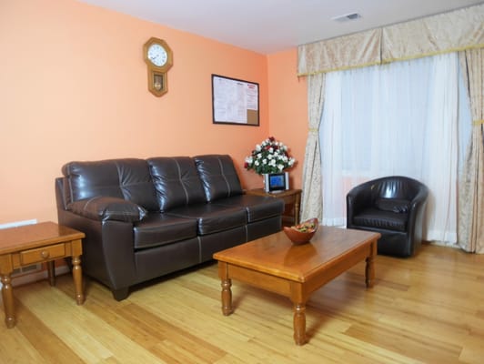 Interior common area with seating and decor