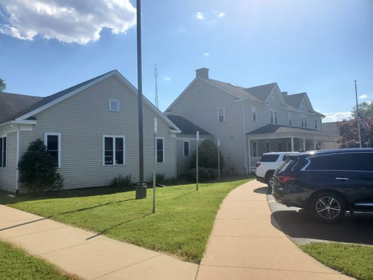 Exterior view of the MOT Senior Center building
