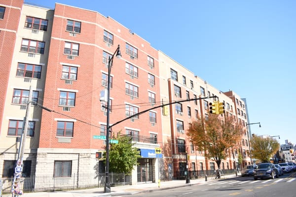 Exterior view of RiseBoro Community Partnership building