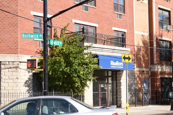 Exterior view of RiseBoro Community Partnership building