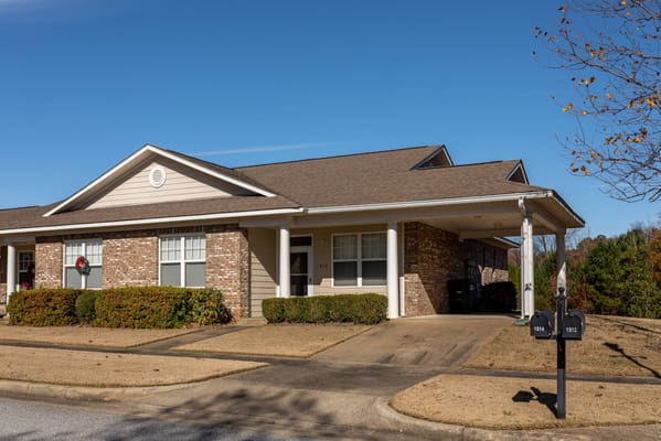 Exterior view of Solstice Apartments facility