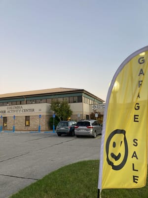 Exterior view of Columbia Senior Activity Center building