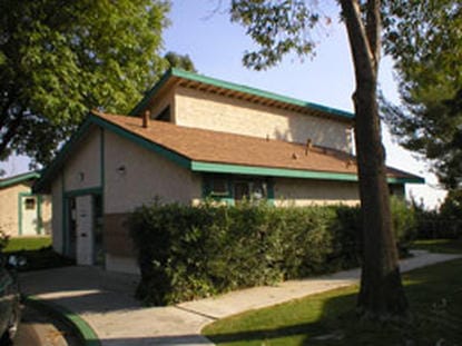 Exterior view of a senior housing facility