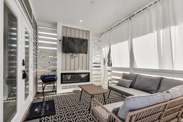 Bright common area with a cozy seating arrangement