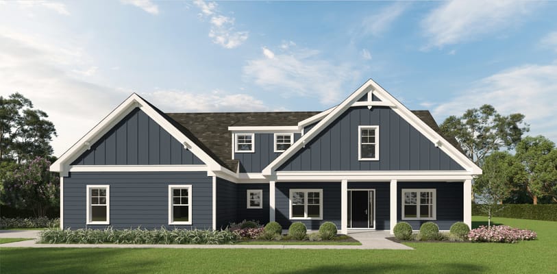 Exterior view of a modern assisted living facility