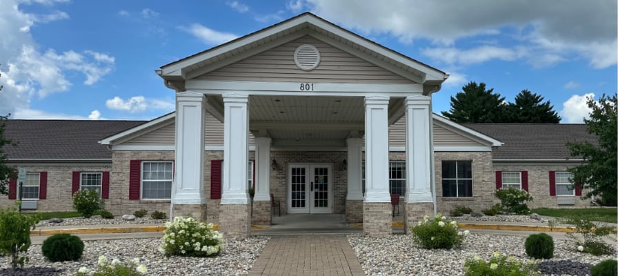 Front entrance of Tremont Ridge Assisted Living