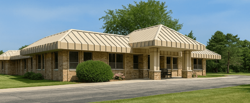 Exterior view of Avina on 32nd facility