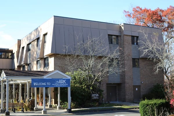 The exterior of Ark Healthcare and Rehab facility.
