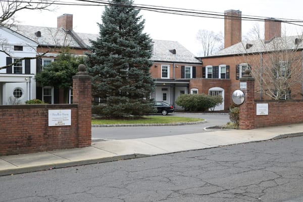 Exterior view of Bradley Home and Pavilion entrance