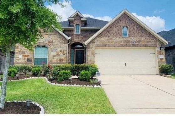 Exterior view of a residential building with landscaping