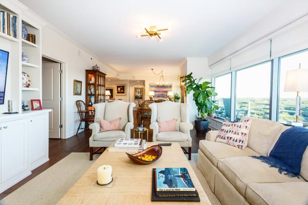 Cozy common area with comfortable seating and decor