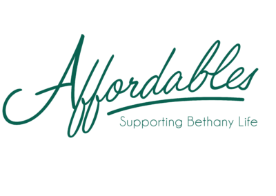 Logo for Affordables supporting Bethany Life