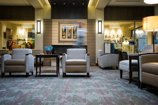 Interior common area with seating and decor