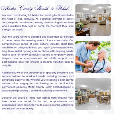 Bright common area with residents and seating