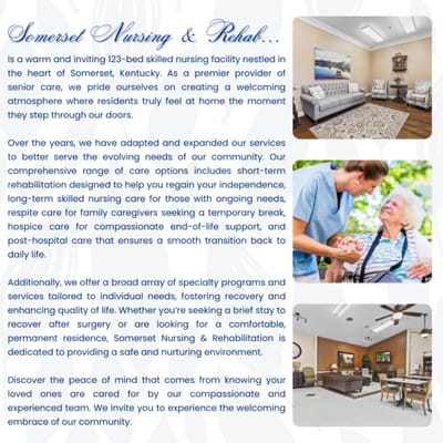 Somerset Nursing and Rehabilitation Facility