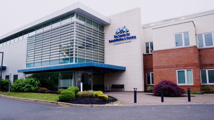 Front exterior of a modern assisted living facility