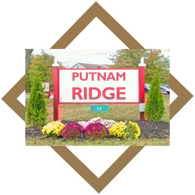 Sign at the entrance of Putnam Ridge facility