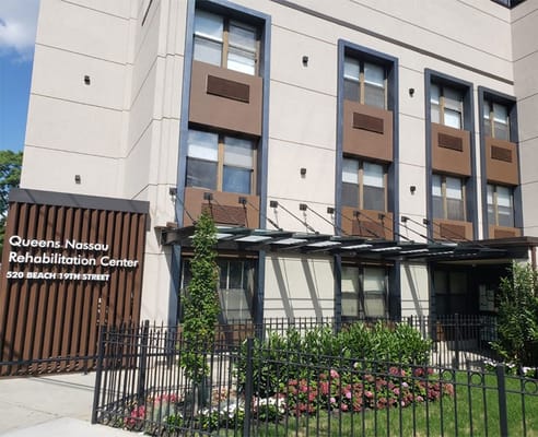 Exterior view of the Queens-Nassau Rehabilitation Center