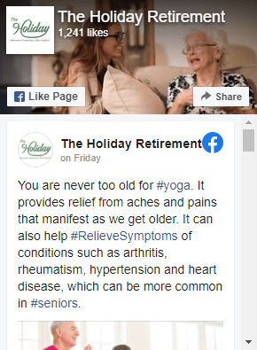 HOLIDAY RETIREMENT HOME INC