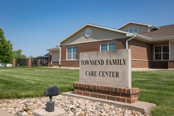 Exterior view of Townsend Family Care Center building