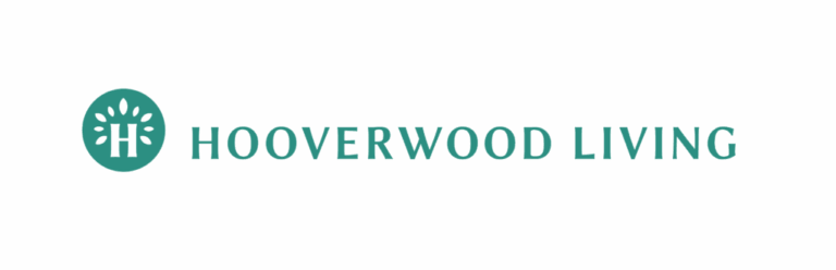 Hooverwood Living logo on a white background
