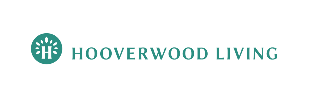 Hooverwood Living logo on a white background