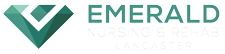 Emerald Nursing & Rehab logo design