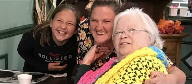 Residents enjoying time together in a cozy room