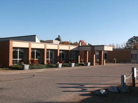 Exterior view of a senior living facility