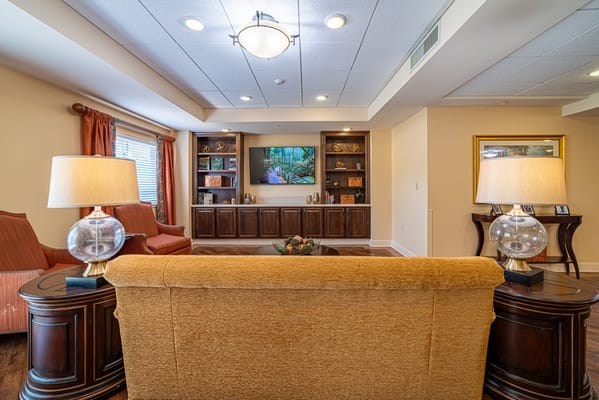Interior common area with seating and decor