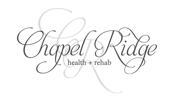 Chapel Ridge logo in elegant script