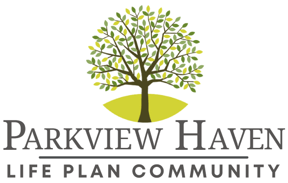 Parkview Haven logo with tree design