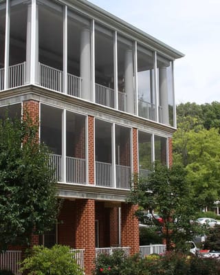 Building exterior of Sunnyside Retirement Community